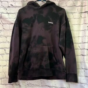 Levi’s Tie Dye‎ Hooded Sweatshirt Oversized Size Small Flaw